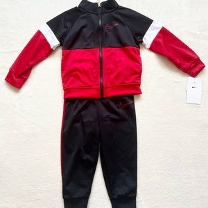 Nike 2 piece zip jacket jogger track suit new with tags 24 months